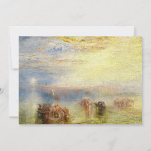 William Turner - Approach to Venice Thank You Card