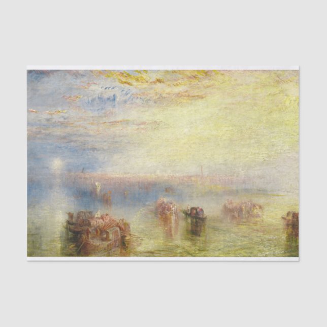 William Turner - Approach to Venice Tissue Paper (Front)