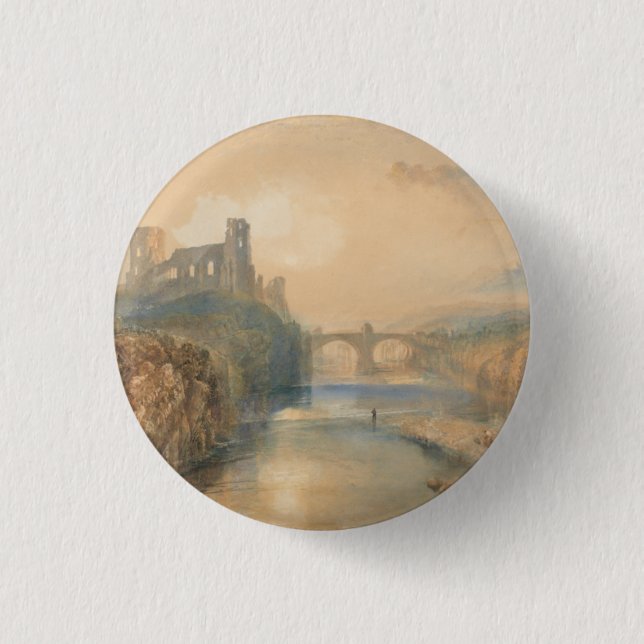 William Turner Barnard Castle    3 Cm Round Badge (Front)