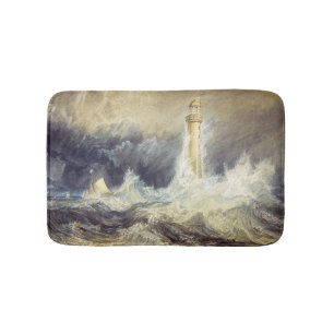 William Turner - Bell Rock Lighthouse Bath Mat