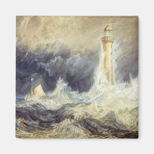 William Turner - Bell Rock Lighthouse Magnet