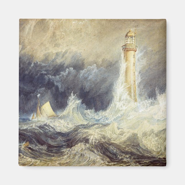 William Turner - Bell Rock Lighthouse Magnet (Front)