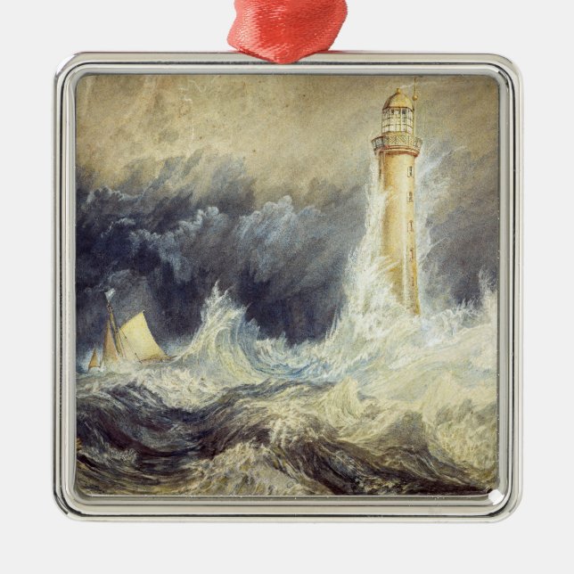 William Turner - Bell Rock Lighthouse Metal Ornament (Front)