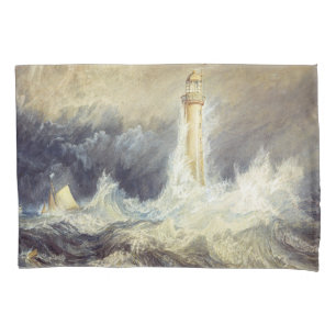 William Turner - Bell Rock Lighthouse Pillowcase