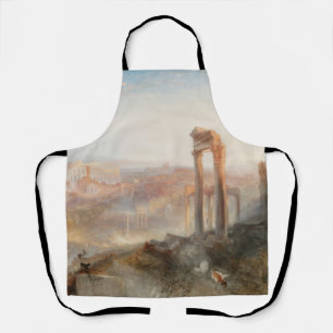 William Turner British - Modern Rome-Campo Vaccino Apron