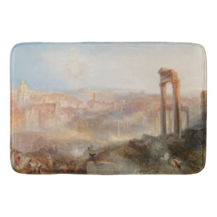 William Turner British - Modern Rome-Campo Vaccino Bath Mat