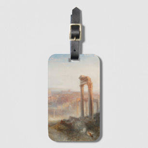 William Turner British - Modern Rome-Campo Vaccino Luggage Tag