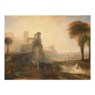 William Turner Caligula's Palace and Bridge     Poster