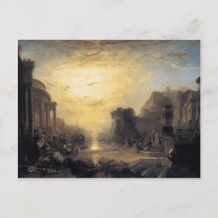 William Turner- Decline of the Carthaginian Empire Postcard