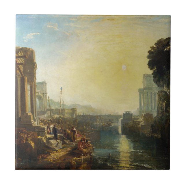 William Turner - Dido building Carthage Ceramic Tile (Front)