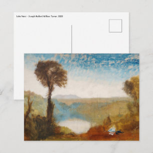 William Turner - Lake Nemi Postcard