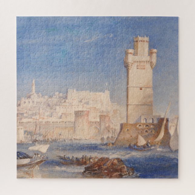 William Turner Rhodes Jigsaw Puzzle (Vertical)