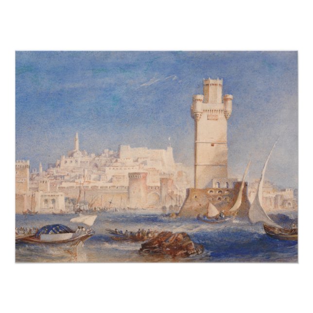 William Turner Rhodes Poster (Front)