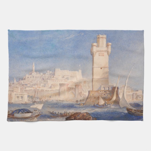 William Turner Rhodes Tea Towel (Horizontal)