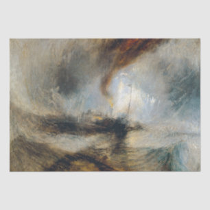 William Turner - Snow Storm Tissue Paper