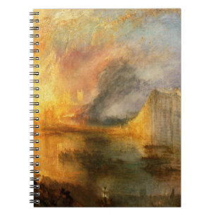 William Turner - The Burning of the Parliament Notebook