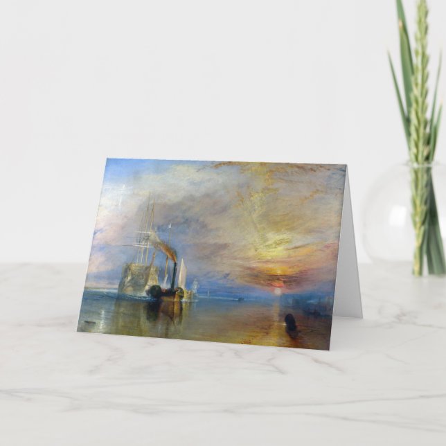 William Turner - The Fighting Temeraire Card (Front)