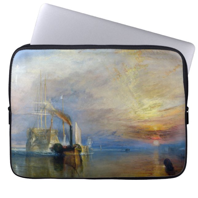 William Turner - The Fighting Temeraire Laptop Sleeve (Front)