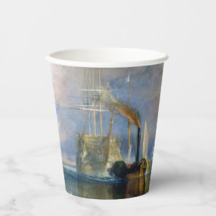 William Turner - The Fighting Temeraire Paper Cups
