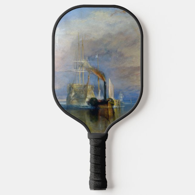 William Turner - The Fighting Temeraire Pickleball Paddle (Front)