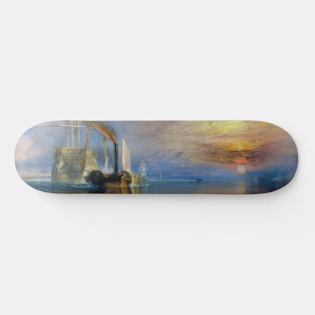 William Turner - The Fighting Temeraire Skateboard (Horz)