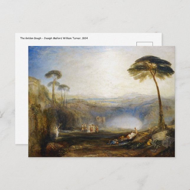 William Turner - The Golden Bough Postcard (Front/Back)