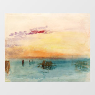 William Turner - The Lagoon near Venice at Sunset