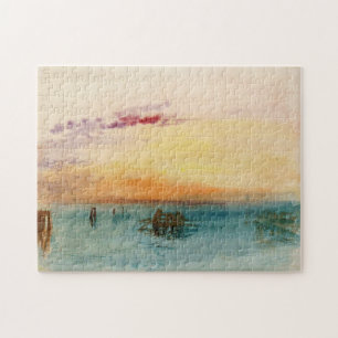 William Turner - The Lagoon near Venice at Sunset Jigsaw Puzzle