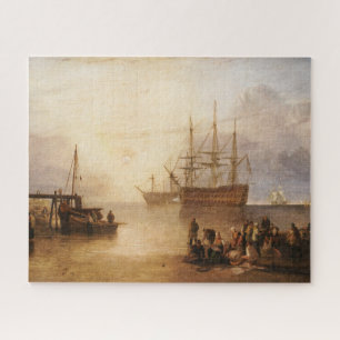 William Turner - The Sun Setting Through Vapour Jigsaw Puzzle