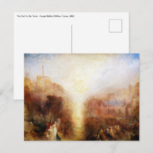William Turner - The Visit to the Tomb Postcard