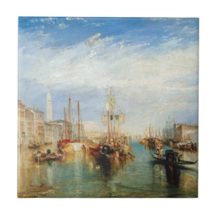 William Turner - Venice Porch Madonna della Salute Ceramic Tile