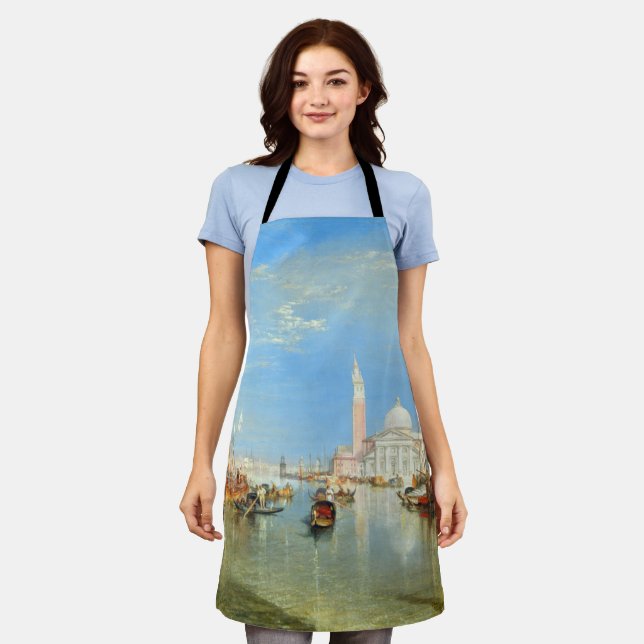 William Turner - Venice, The Dogana & San Giorgio Apron (Worn)