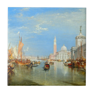 William Turner - Venice, The Dogana & San Giorgio Ceramic Tile