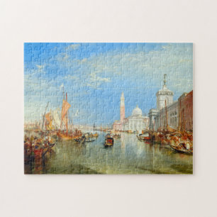 William Turner - Venice, The Dogana & San Giorgio Jigsaw Puzzle