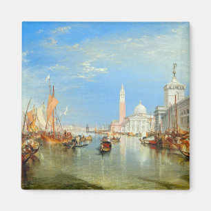 William Turner - Venice, The Dogana & San Giorgio Magnet