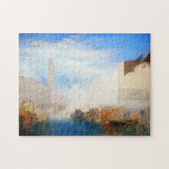 William Turner - Venice, the Piazzetta Jigsaw Puzzle (Horizontal)