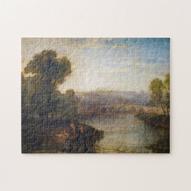 William Turner - View of Richmond Hill and Bridge Jigsaw Puzzle (Horizontal)