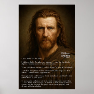 William Wallace – A True Son of Scotland Poster