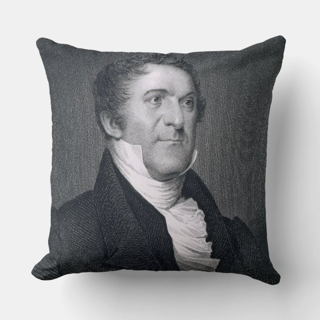 William Wirt (engraving) Cushion (Front)