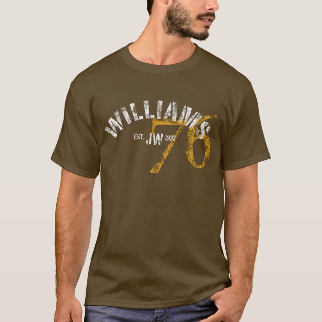 Williams 76 - Dark T-Shirt (Front)