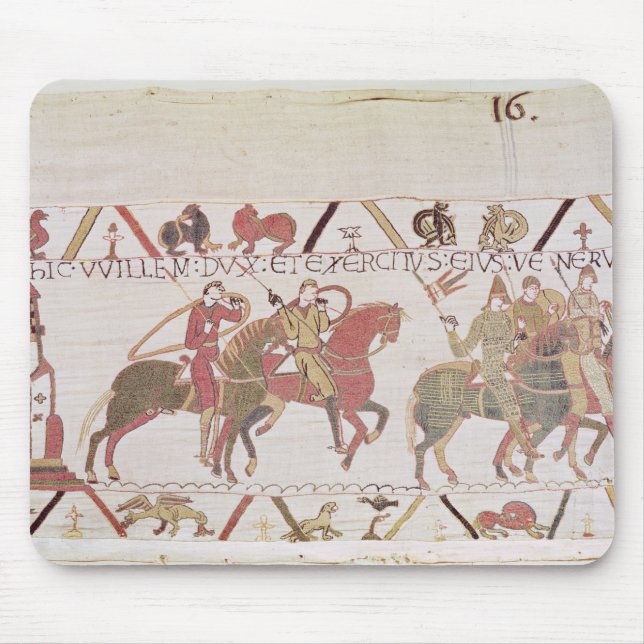 William's  army going to Mont Saint-Michel Mouse Pad (Front)