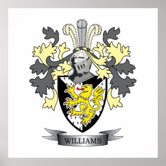 Williams Coat of Arms Poster
