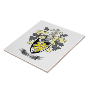 Williams Coat of Arms Tile
