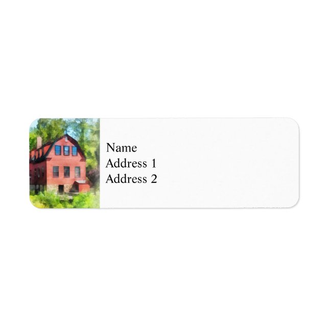 Williams-Droescher  Mill Return Address Label (Front)