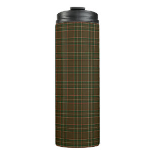 Williams Family Plaid Tartan Pattern Thermal Tumbler