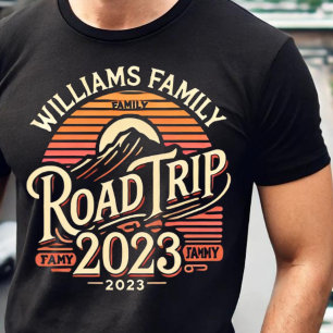 Williams Family Road Trip 2023 T-Shirt
