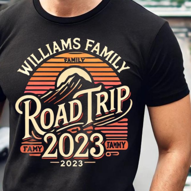 Williams Family Road Trip 2023 T-Shirt (Creator Uploaded)