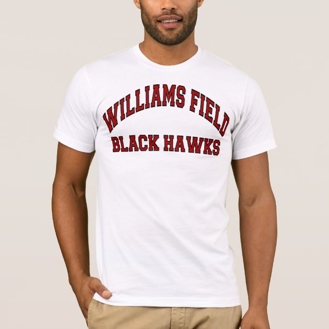Williams Field Black Hawks T-Shirt (Front)
