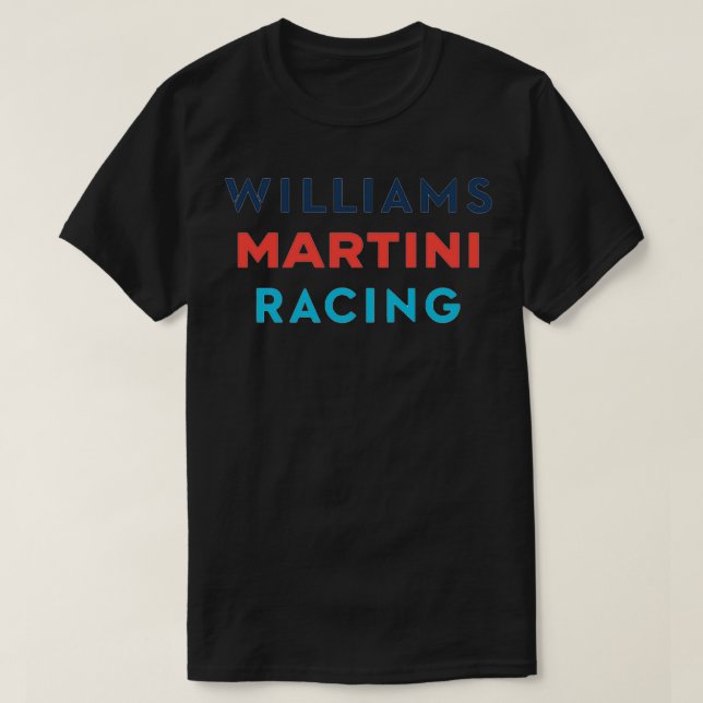 williams racing classic logo T-Shirt (Design Front)