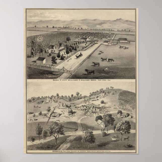 Williams Ranch, Goodrich Quarry Poster (Front)